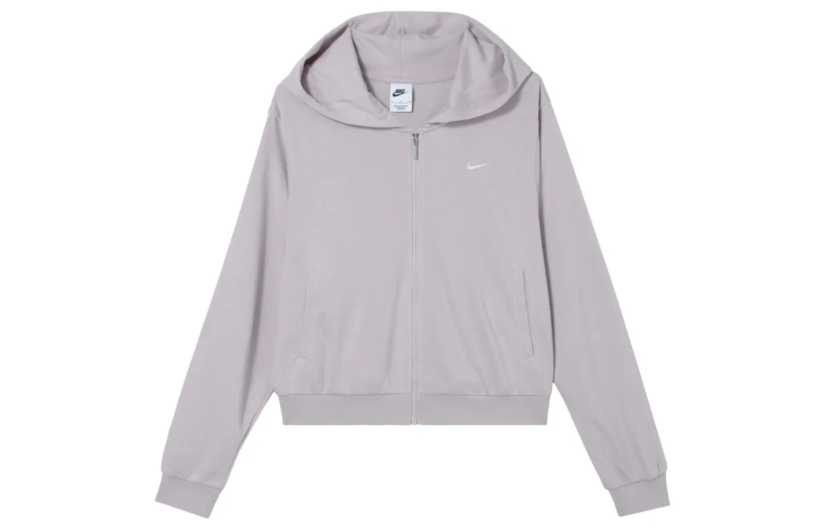 Nike Sportswear Chill Terry Women's Loose Full-Zip French Terry Hoodie 'Platinum Violet/Sail'