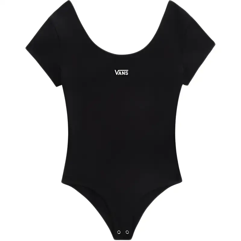 Vans Bodysuits Women's Black Crew Neck