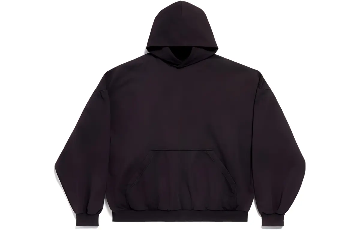 Balenciaga Sweatshirt Loose Fit Women's Black
