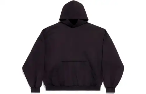 Balenciaga Sweatshirt Loose Fit Women's Black