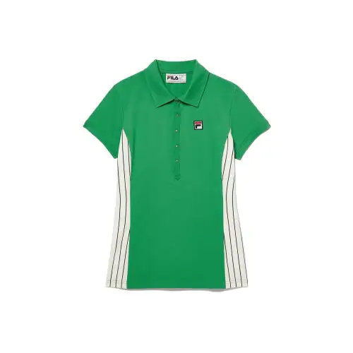 FILA Polo Shirt Women's Green 375