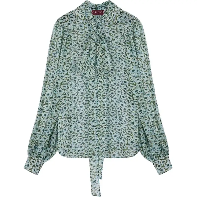 GUCCI Shirts Women's Green Moderate