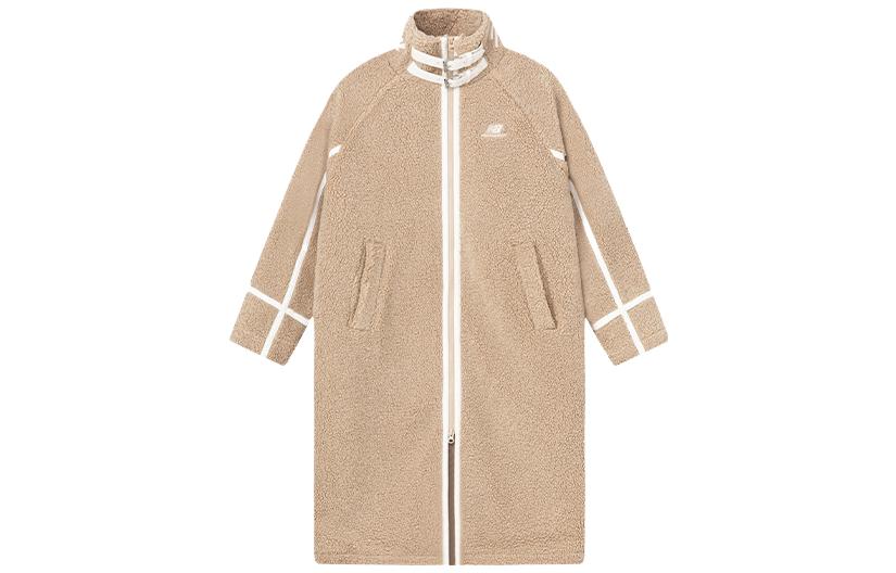 Женская куртка New Balance Stand Collar Jacket (бежевая)