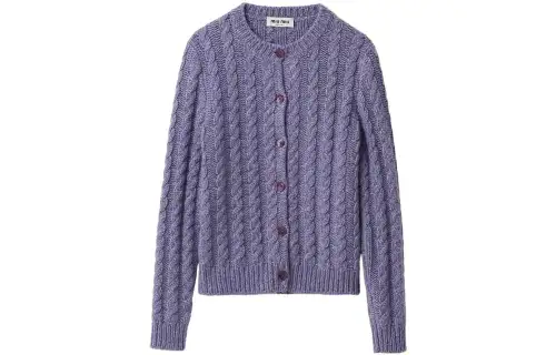 MIU MIU FW23 Knitwear Women's Purple
