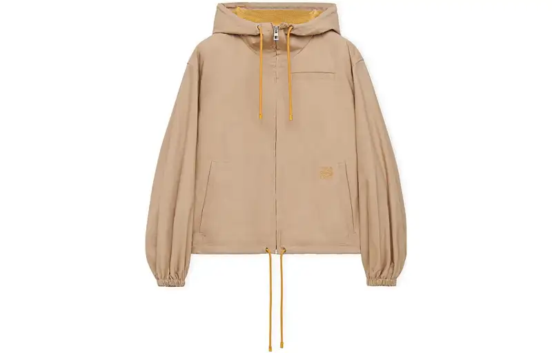 LOEWE Jackets Women's Khaki Hooded Moderate Other