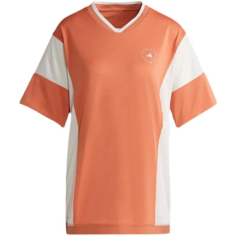 Adidas T Shirt Women's Orange/White