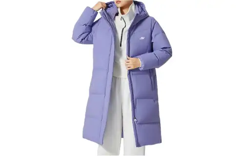 Skechers Down Jackets Women's Dark Lavender/00CM Hooded Moderate Other