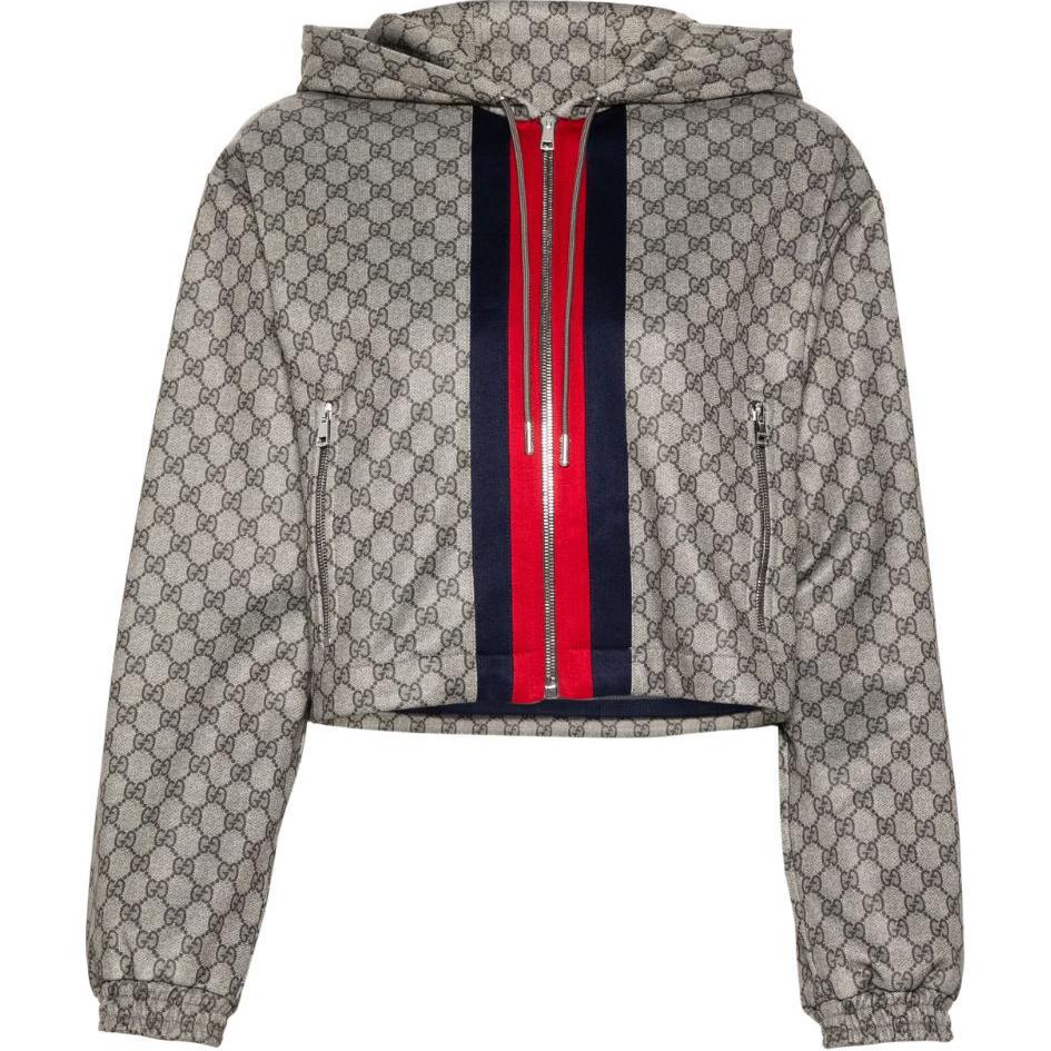 Женская куртка Gucci GUCCI SS24 Logo (бежевая)