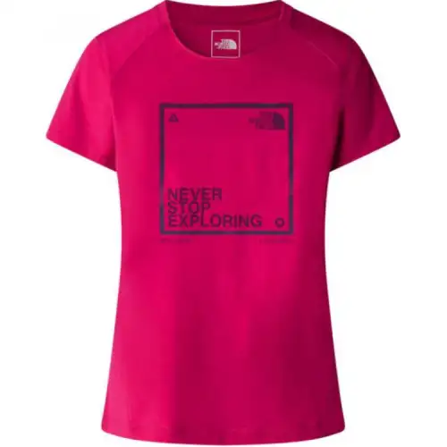 THE NORTH FACE T Shirt Women's Rose Red