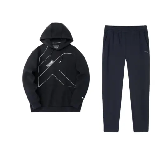 Anta Basketball Collection Casual Sportswear Men's Black