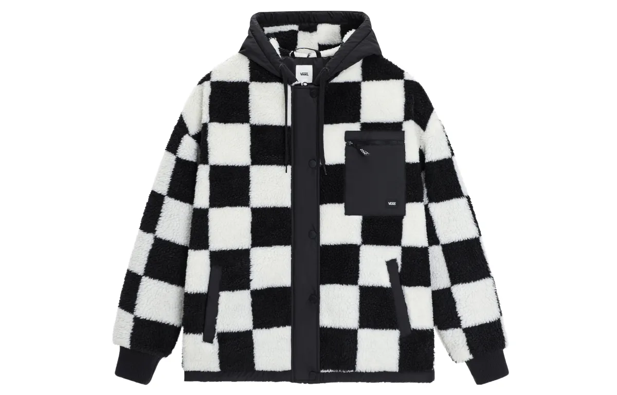 Vans Down Jackets Women's Black Hooded Moderate Down Jacket