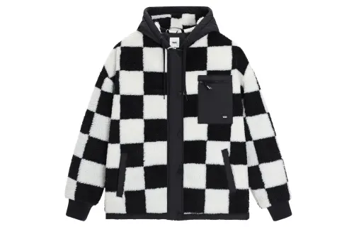 Vans Down Jackets Women's Black Hooded Moderate Down Jacket