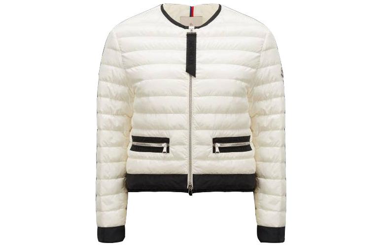 Женский пуховик Moncler SS23 (белый)
