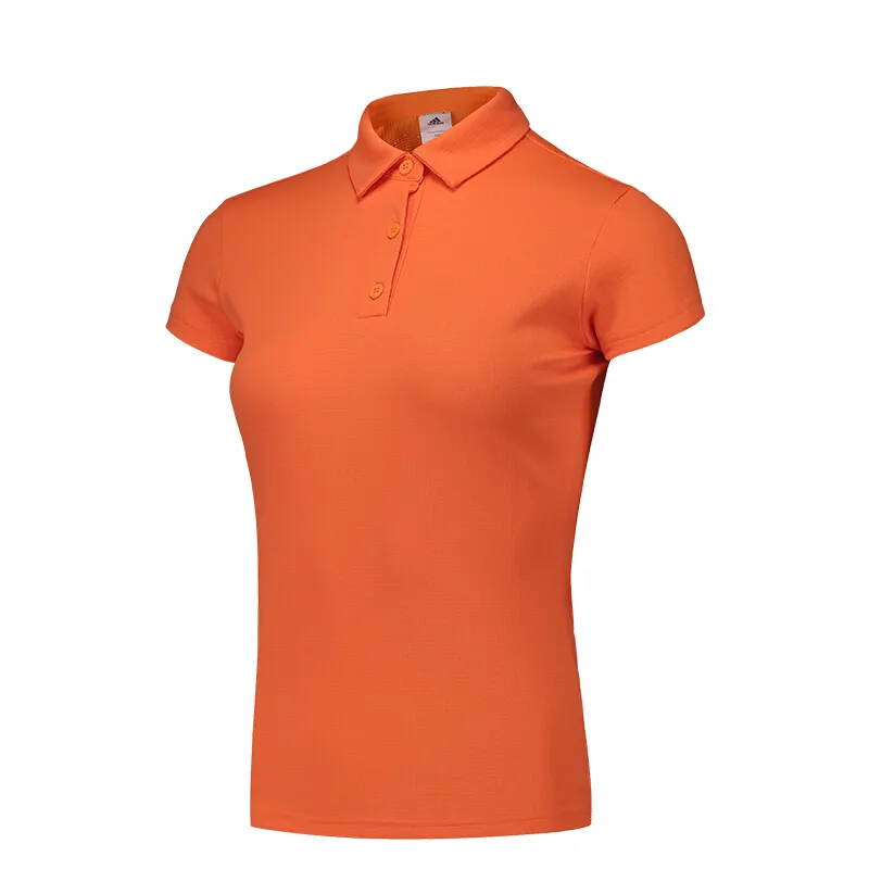 Adidas Polo Shirt Women's Orange