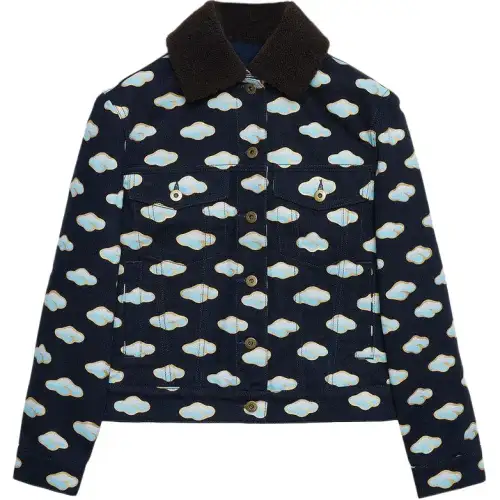 LOEWE SS25 Women's Pre Selection Collection Jackets & Coats Women's Marine Blue