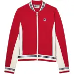 FILA Jackets Women's Red Baseball Collar Moderate Other