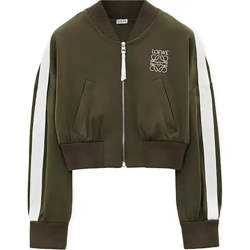 LOEWE Bomber Jacket 'Tea/Dust/Glaze'