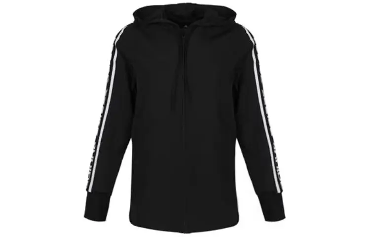 Adidas Jackets Women's Black Hooded Moderate Other