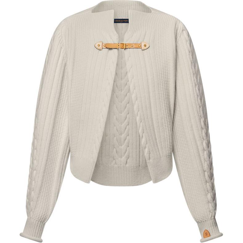 Женский джемпер Louis Vuitton LOUIS VUITTON SS25 (бежевый)