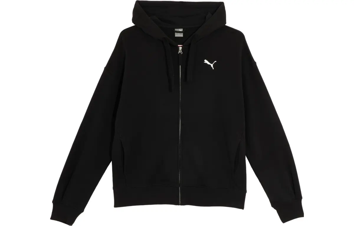 PUMA Jackets Women's Black Hooded Moderate Other