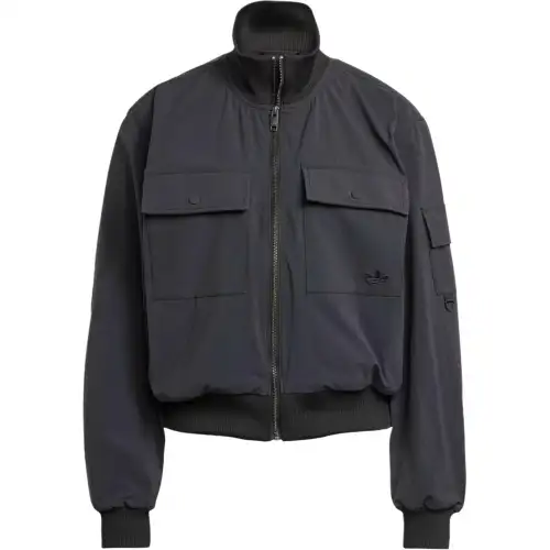 Adidas Originals flap-pockets bomber jacket
