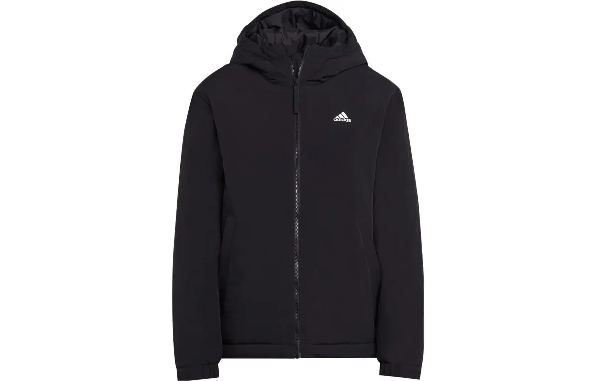 Adidas Jackets Women's Black Hooded Moderate Other