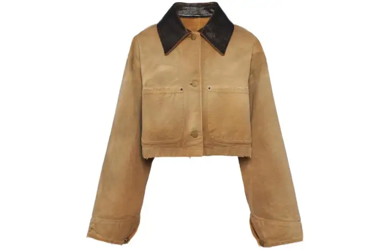 PRADA SS24 Jackets & Coats Women's Light Umber