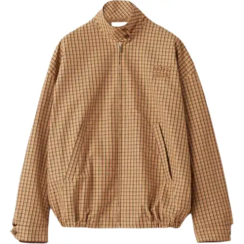 MIU MIU Check pattern Blouson Jacket