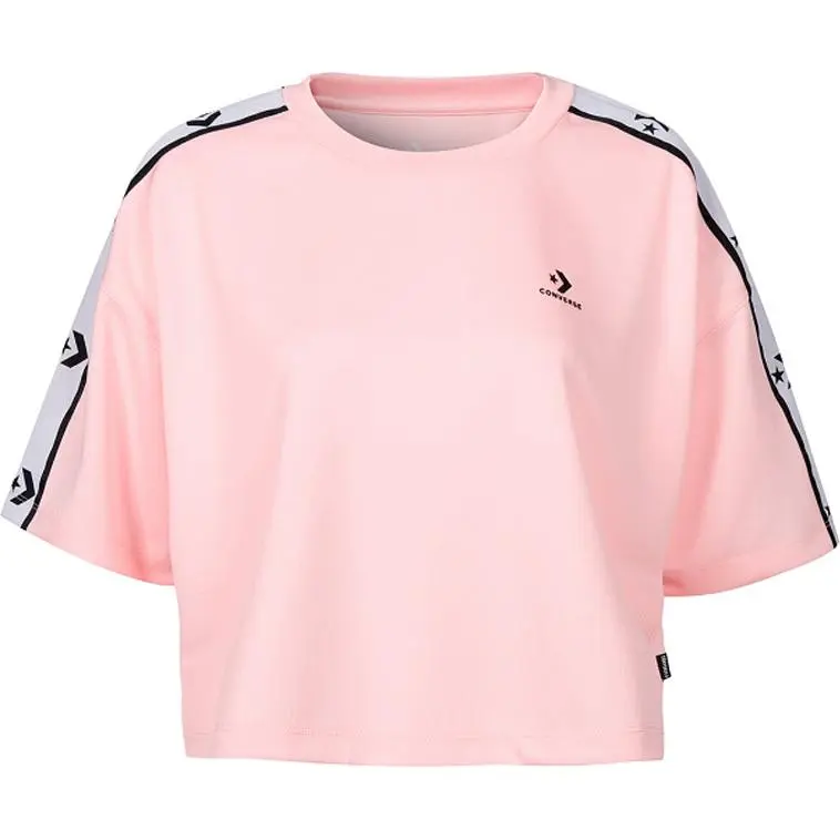 Converse Tee T Shirt Women's Light Pink