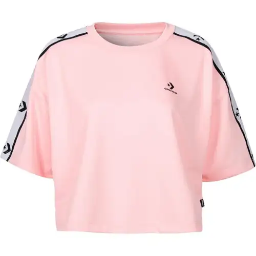 Converse Tee T Shirt Women's Light Pink