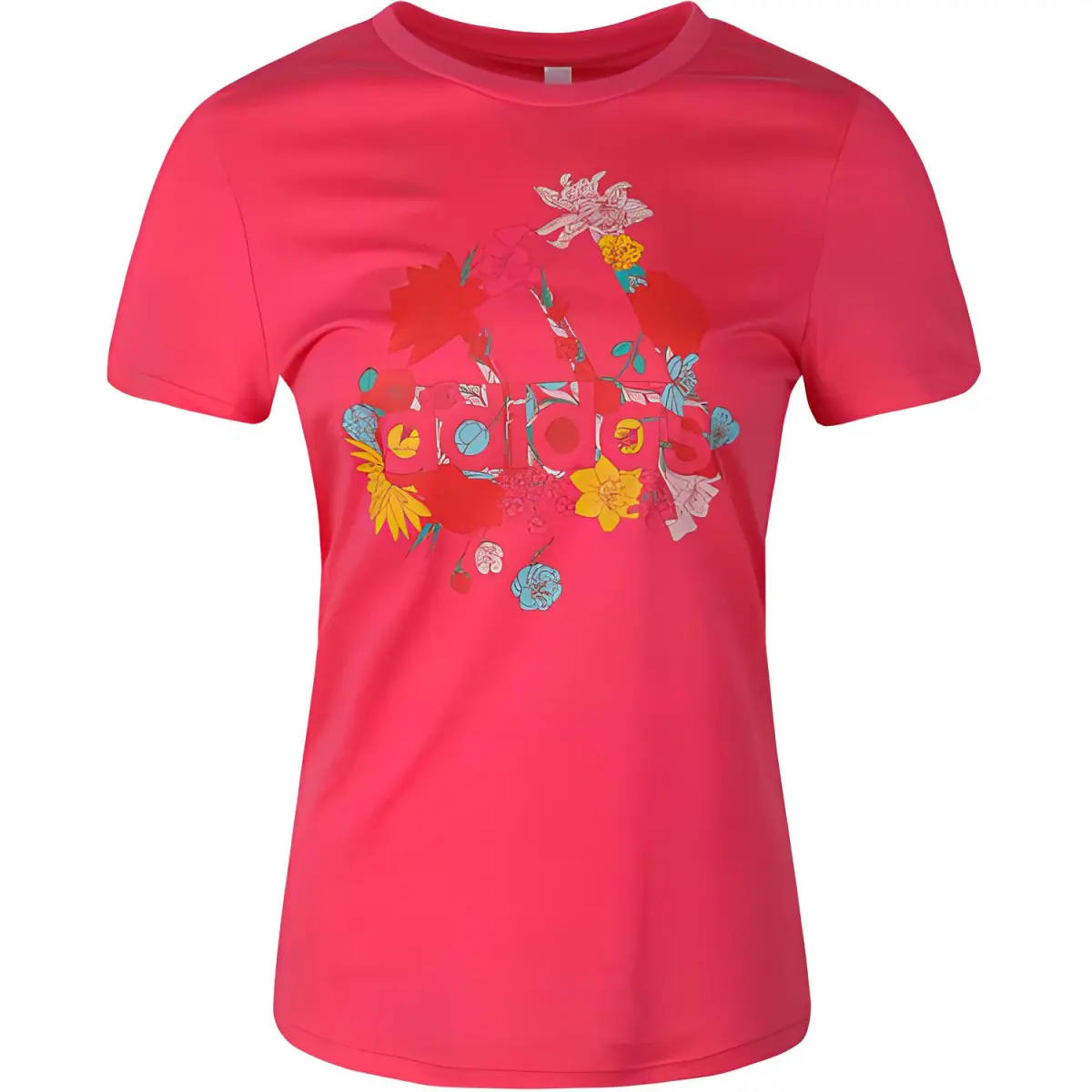 Adidas Regular T Shirt Women's Red