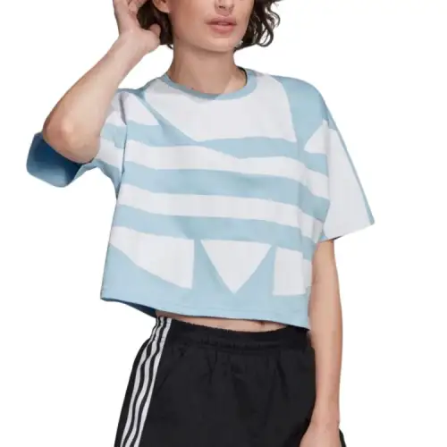 Adidas Originals Large T Shirt Women's Sky Blue