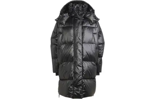 Adidas Originals Stripe-detail Puffer Coat
