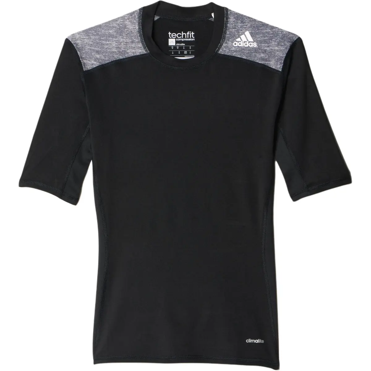 Adidas T-Shirts Men's Black Crew Neck Moderate