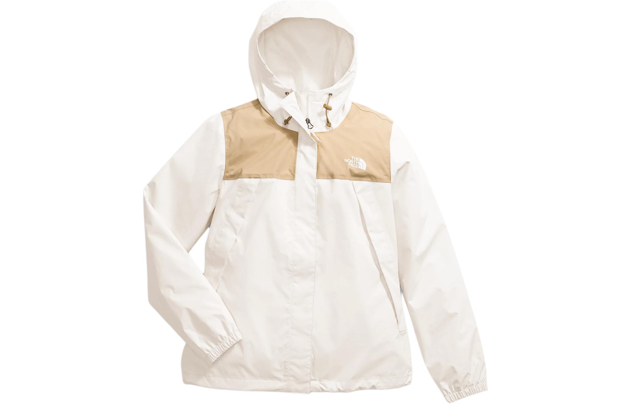 Женская куртка The North Face Antora Women's Antora Jacket (хаки с белым)