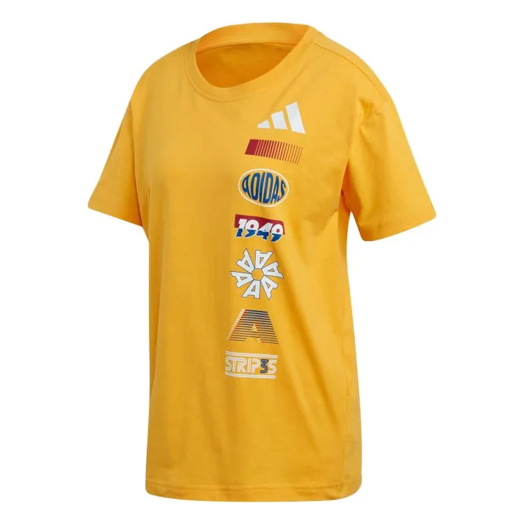 Adidas Performance T Shirt Women's Activated Gold