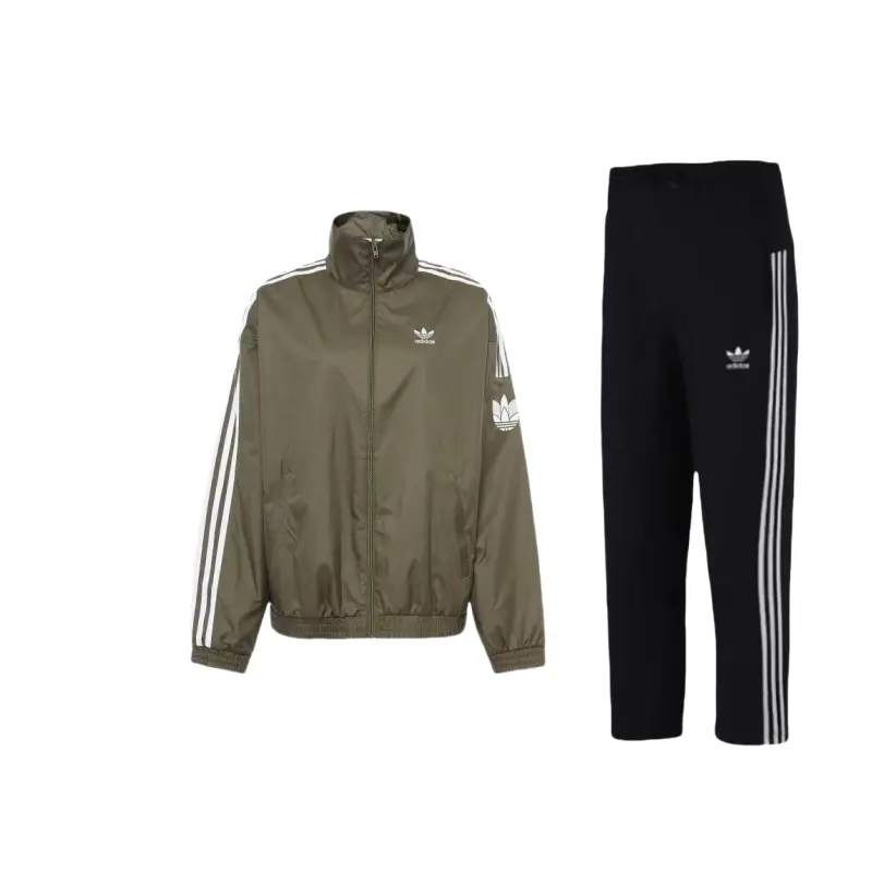 Adidas Trefoil Collection Casual Sportswear Men's Black