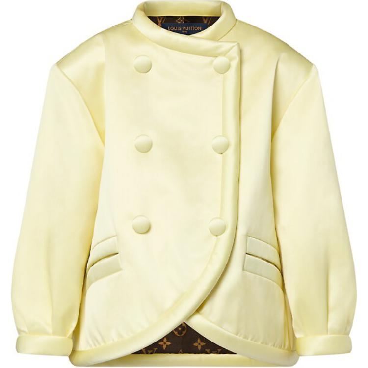 LOUIS VUITTON Double-Breasted Duchesse Jacket