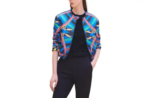 HERMES Jackets & Coats Women's Teal Blue