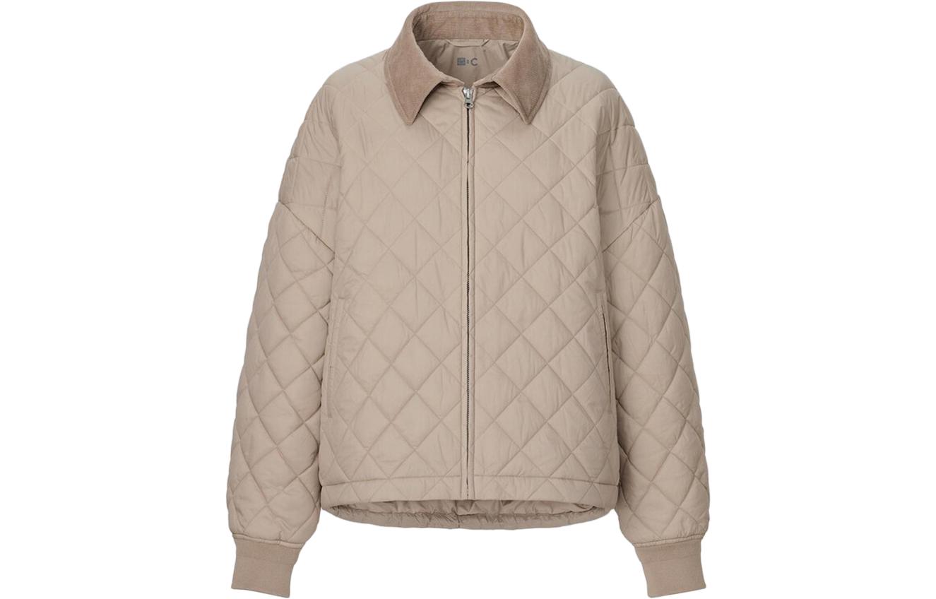 UNIQLO X Clare Waight Keller Jackets Women's Beige Lapel Moderate Other