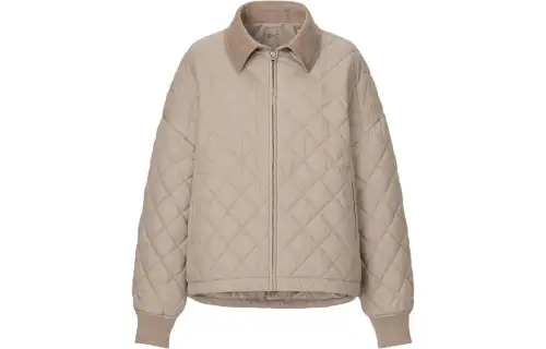 UNIQLO X Clare Waight Keller Jackets Women's Beige Lapel Moderate Other
