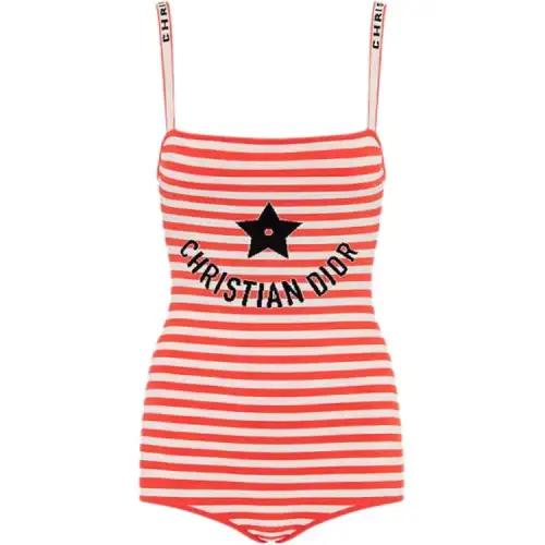 DIOR Bodysuits Women's Coral Other