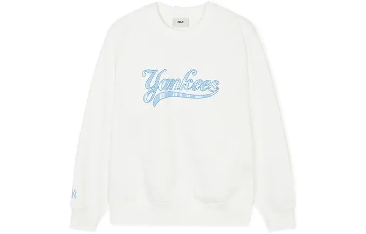 MLB Sweatshirts Women's White Crew Neck Moderate Regular