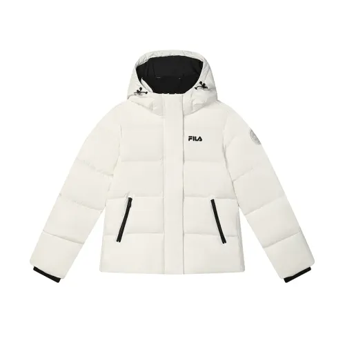 FILA Heritage Down Jacket Women's Cloud White