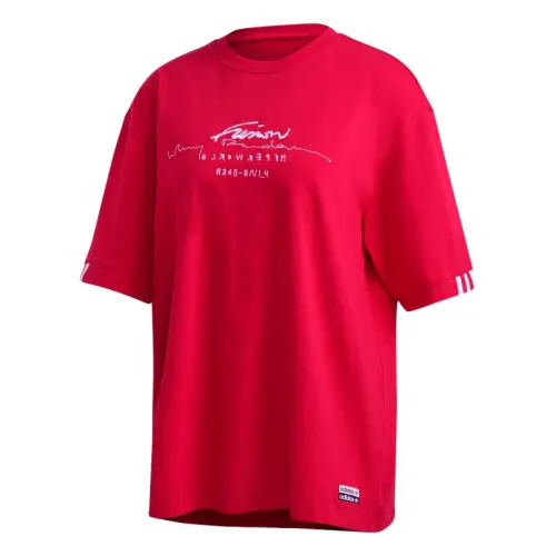 Adidas Originals T Shirt Women's Red