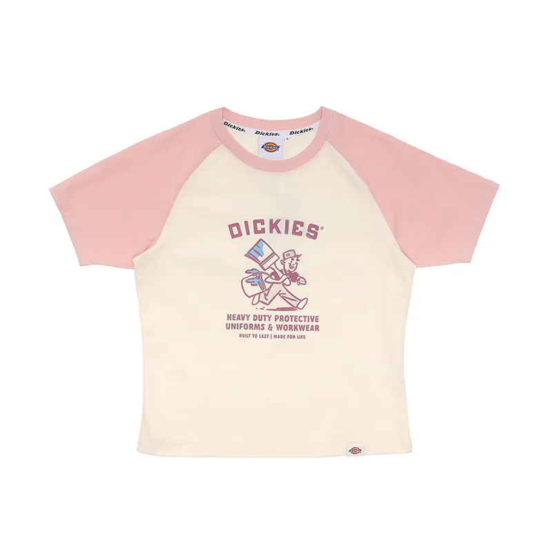 Dickies T-Shirts Women's Lotus Powder Crew Neck Straight Fit