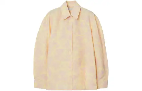 Burberry floral-print taffeta shirt