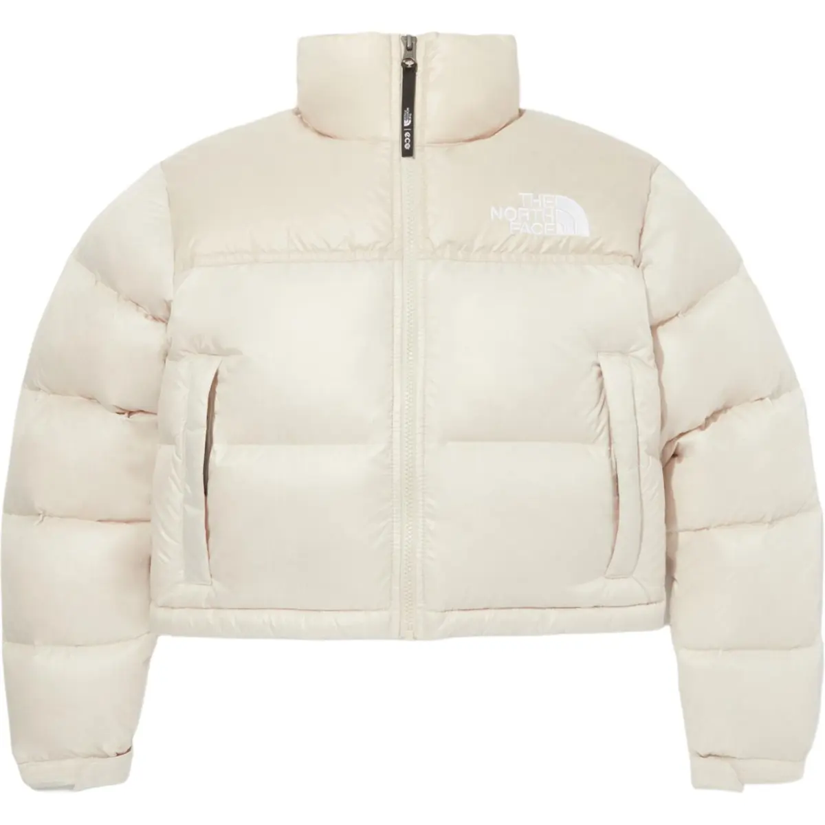 THE NORTH FACE Women's Nuptse Short Jacket Sand Shell
