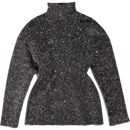 Balenciaga Shirt Regular Fit Women's Silver