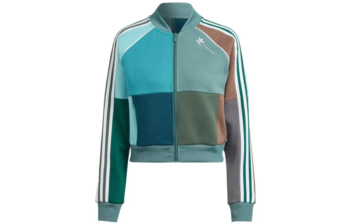 adidas originals X KSENIASCHNAIDER Reprocessed Short Track Jacket